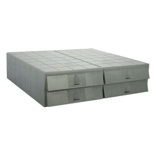 فایل نگهداری بلوک بافت با ظرفیت 500 عدد بلوک بافت برند PIP کد 120208