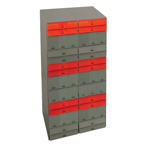 فایل نگهداری بلوک بافت با ظرفیت 500 عدد بلوک بافت برند PIP کد 120208