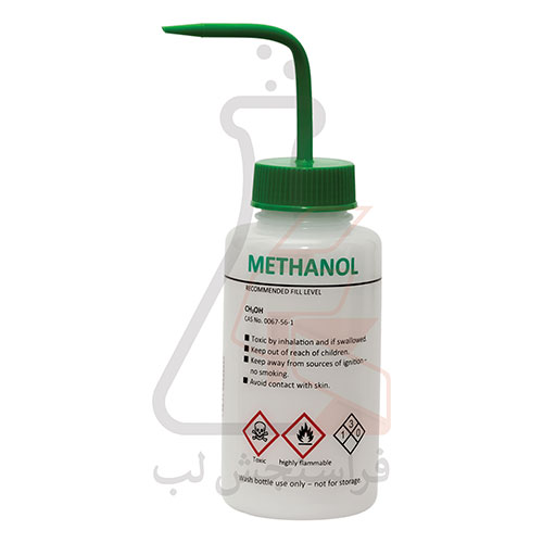 پیست 1000ml با درب و نازل یکپارچه لیبل‌دار ( متانول - درب سبز ) برند PIP کد 
