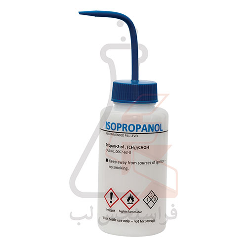 پیست 1000ml با درب و نازل یکپارچه لیبل‌دار ( ایزوپروپیل الکل - درب آبی ) برند PIP کد 