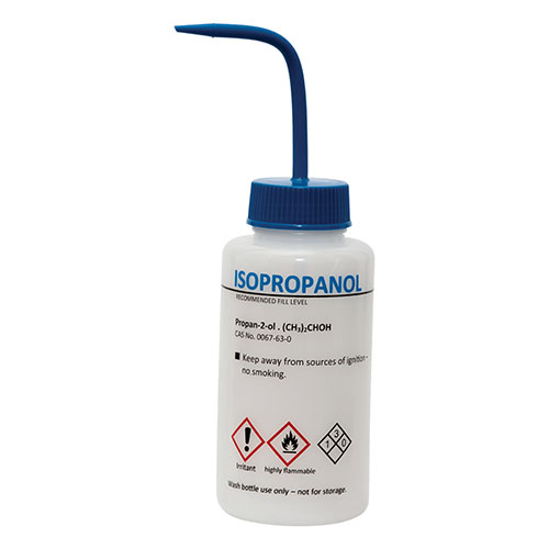 پیست 1000ml با درب و نازل یکپارچه لیبل‌دار ( ایزوپروپیل الکل - درب آبی ) برند PIP کد 