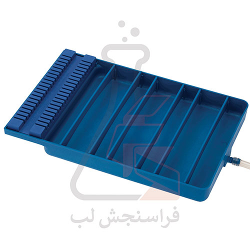 سینی رنگ‌آمیزی تمام پلاستیک با جای لام شیاردار برند PIP کد 120013