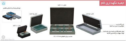 جعبه جای لام 10 عددی، با درب لولایی قفل‌دار  ABS برند PIP کد 120035