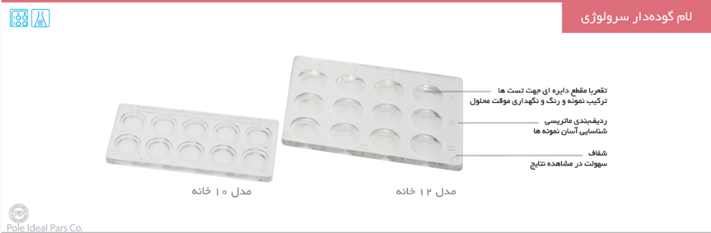 لام گوده‌دار سرولوژی 10 خانه برند PIP کد 120072