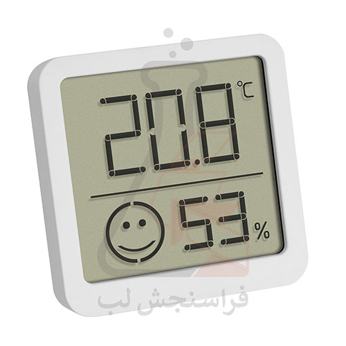 ترموهیدرومتر دیجیتال نمایشگر سطح آسایش سفید برند TFA کد 30.5053.02