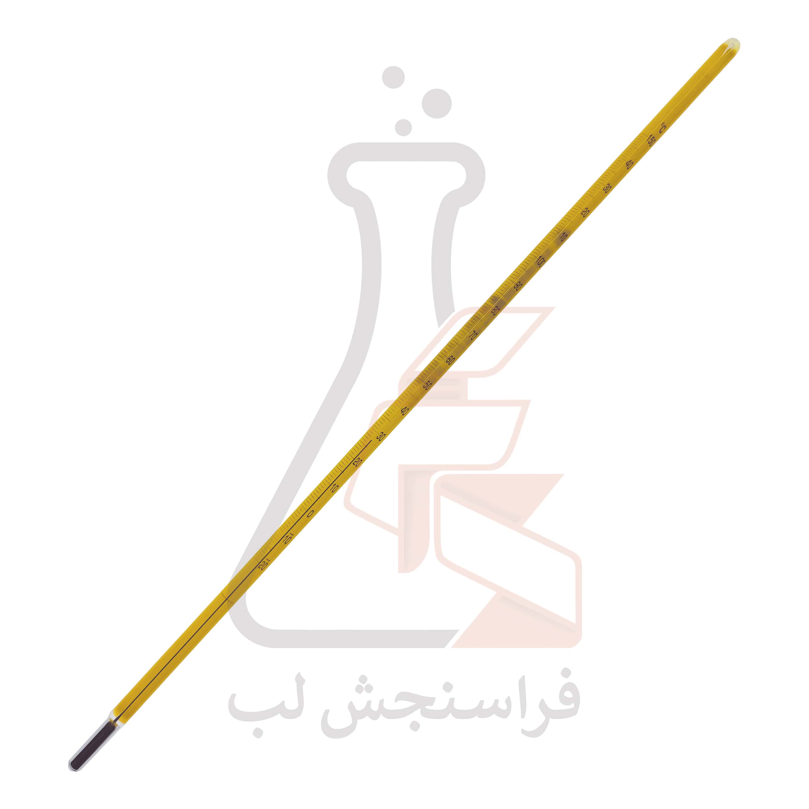 ترمومتر شیشه ای  ASTM جیوه ای Ludwig Schneider کد 1C
