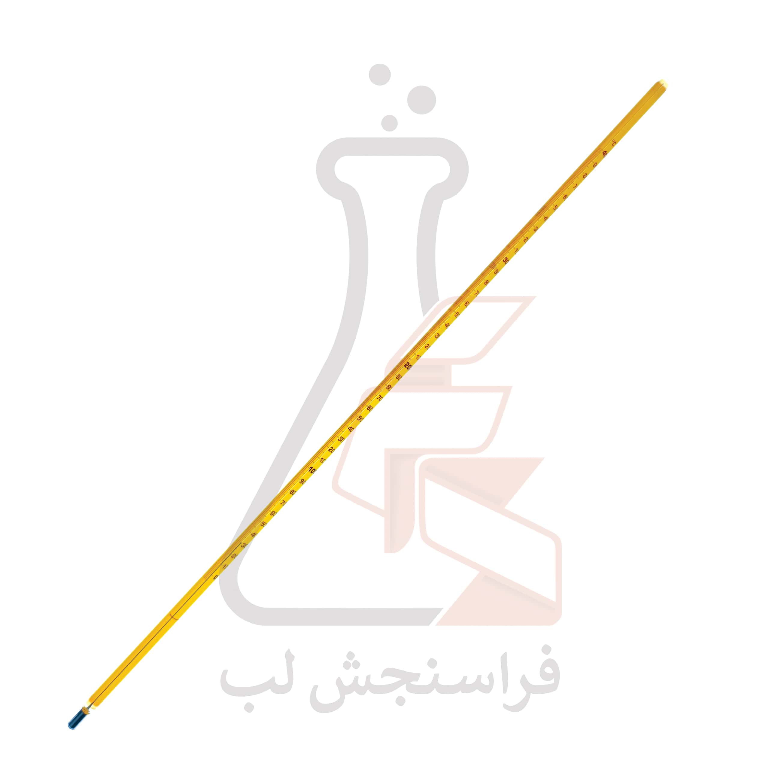 ترمومتر شیشه ای  ASTM جیوه ای Ludwig Schneider کد 3C