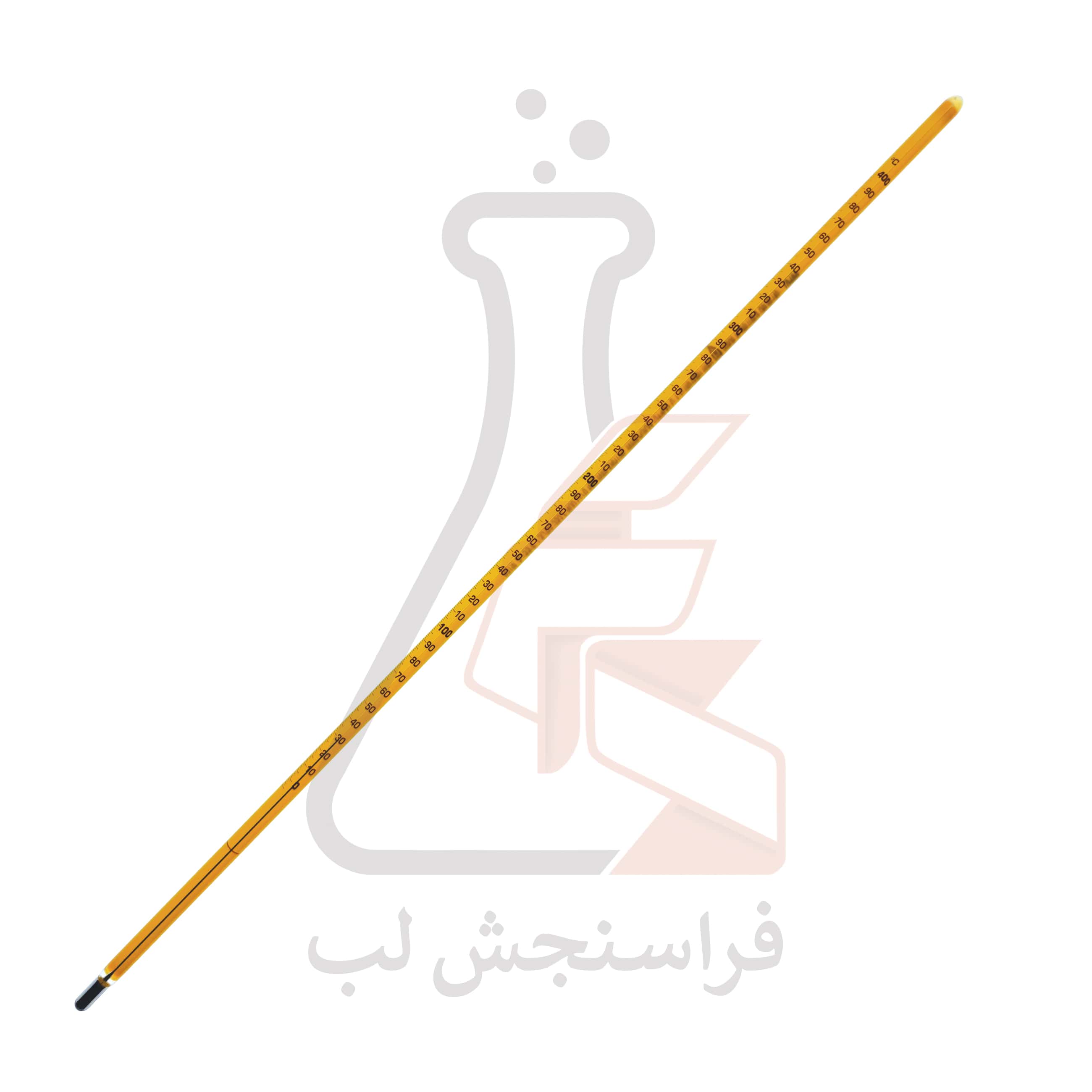 ترمومتر شیشه ای  ASTM جیوه ای Ludwig Schneider کد 3C