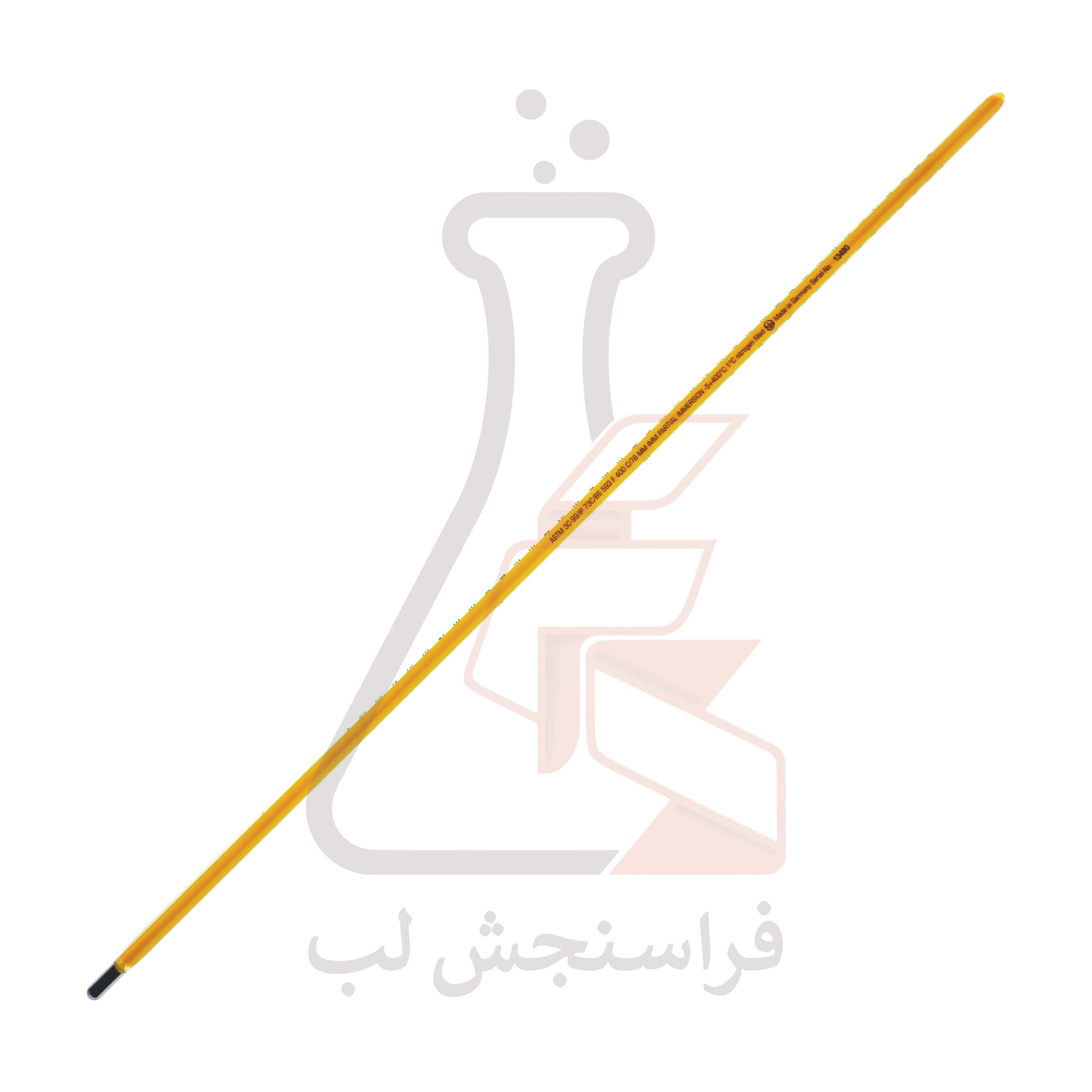 ترمومتر شیشه ای  ASTM جیوه ای Ludwig Schneider کد 3C