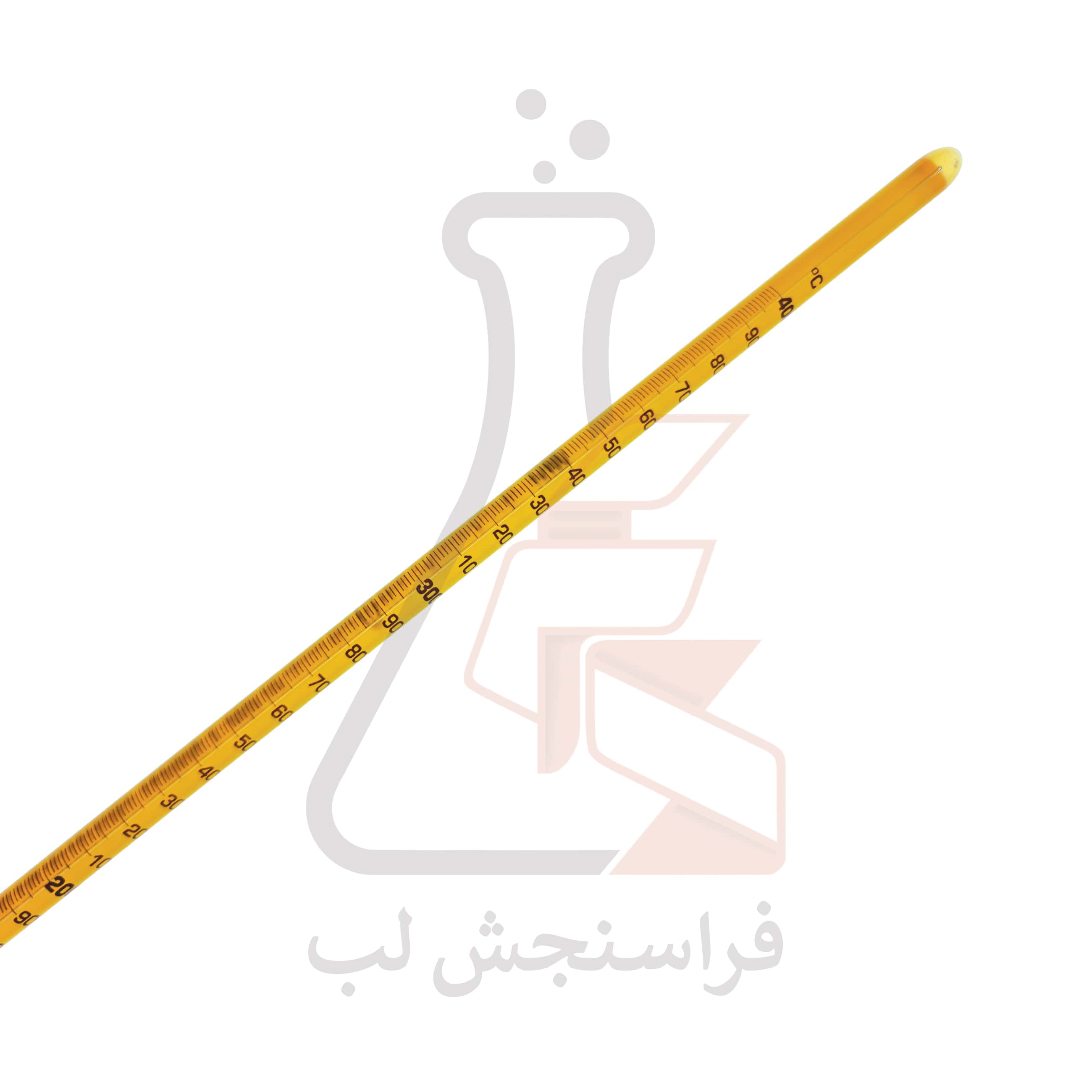 ترمومتر شیشه ای  ASTM جیوه ای Ludwig Schneider کد 3C
