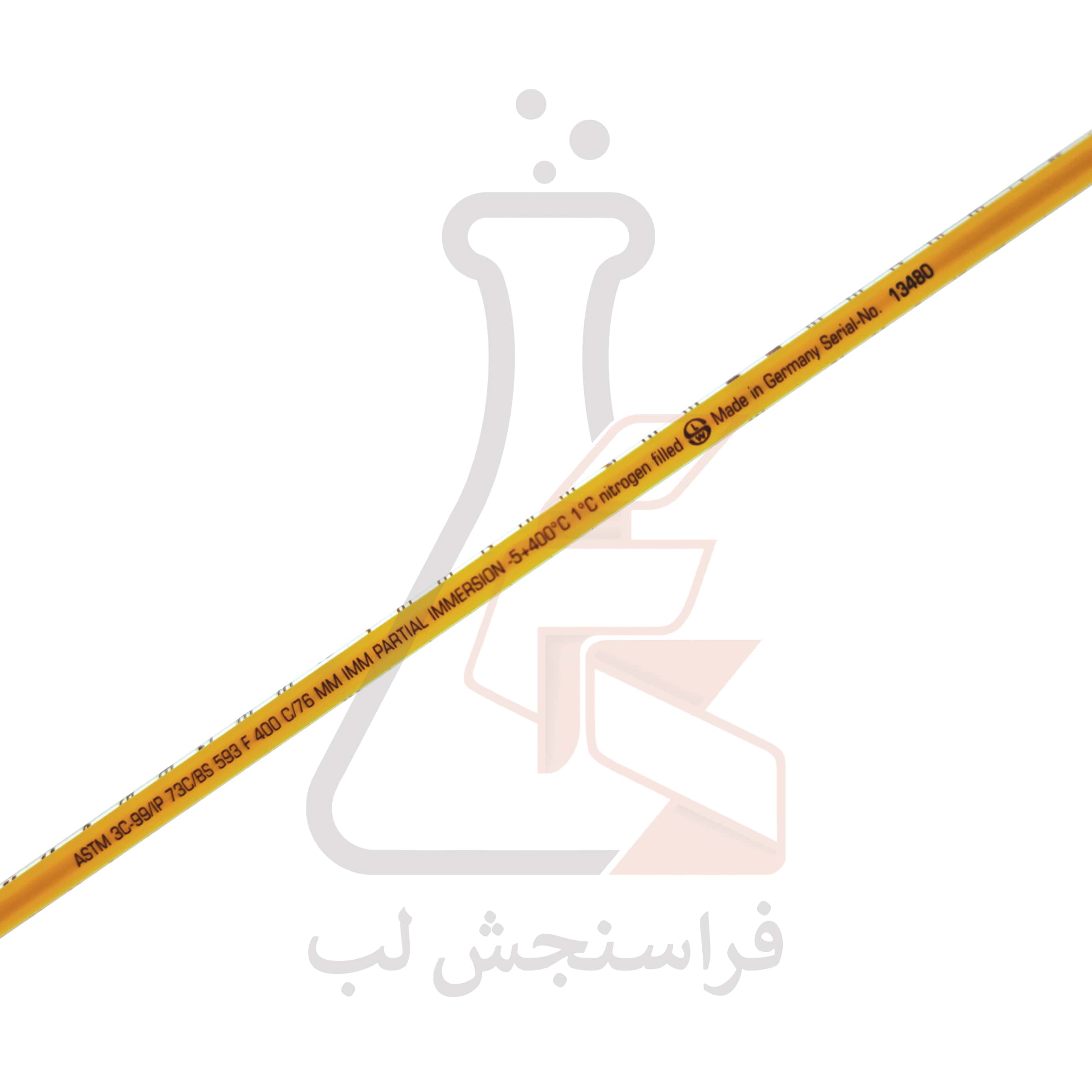ترمومتر شیشه ای  ASTM جیوه ای Ludwig Schneider کد 3C