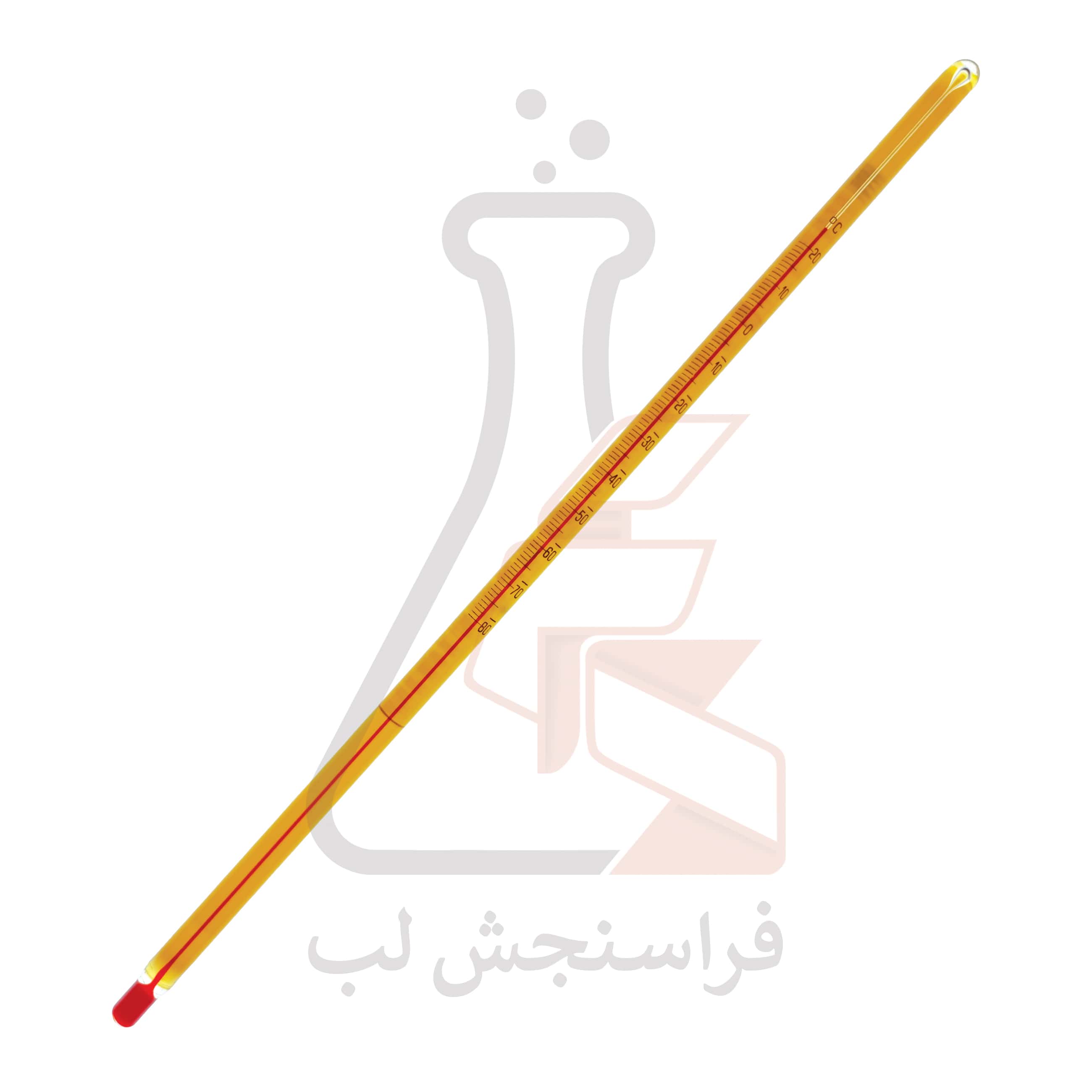 ترمومتر شیشه ای  ASTM الکلی Ludwig Schneider کد 6C