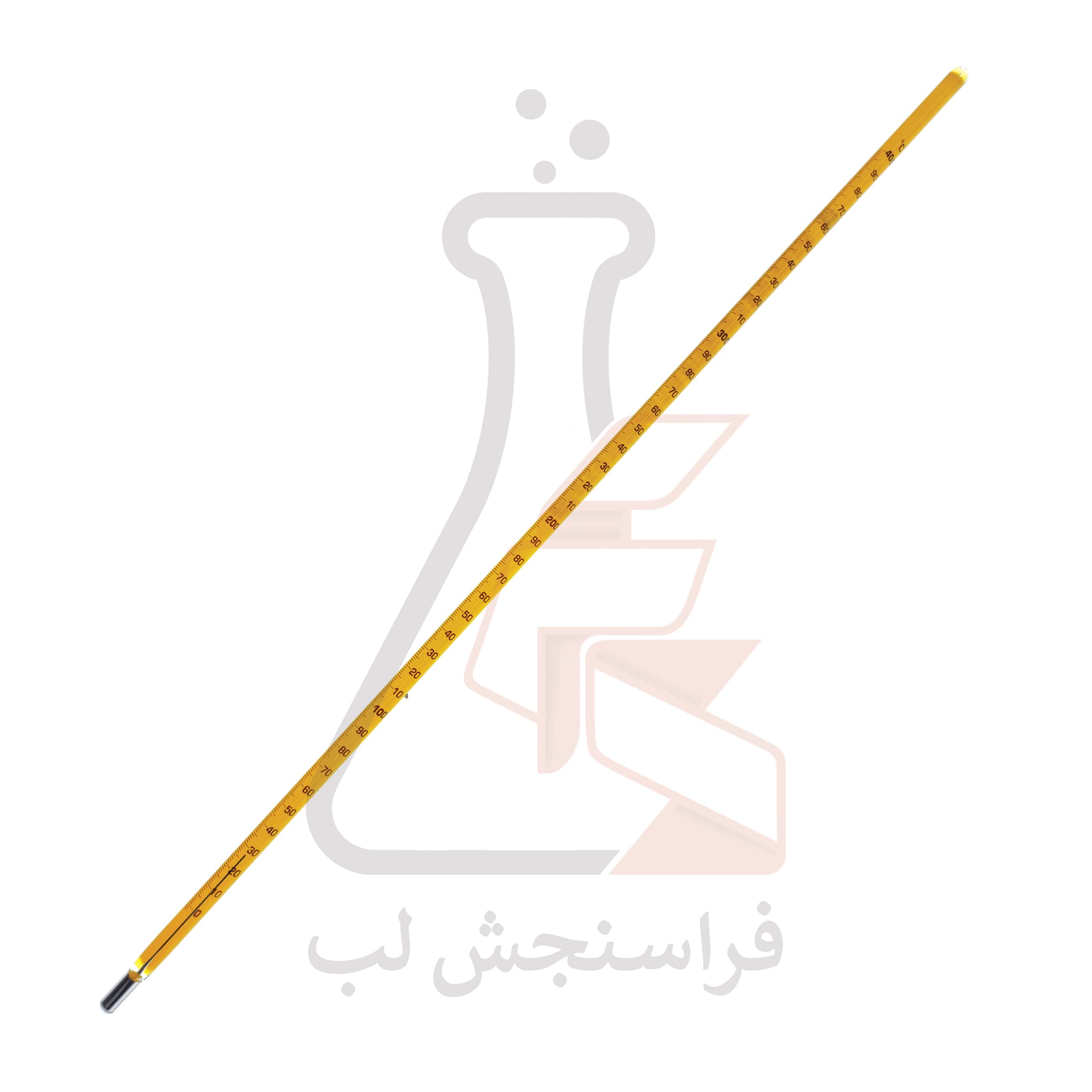 ترمومتر شیشه ای  ASTM جیوه ای Ludwig Schneider کد 8C