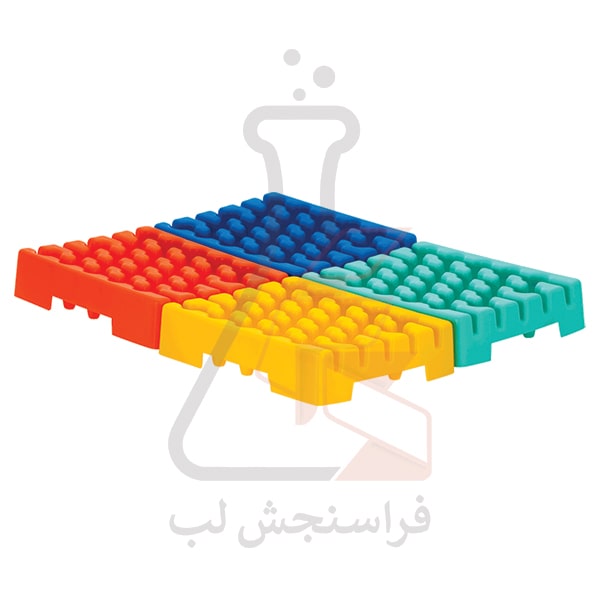 رک نگهدارنده لوله مخروطی (فالکون) 15 میلی‌لیتری 25 خانه برند PIP کد 120139