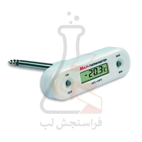 ترمومتر دیجیتال قلمی نفوذی T شکل مخصوص مواد یخ زده برند TFA کد 30.1056.02