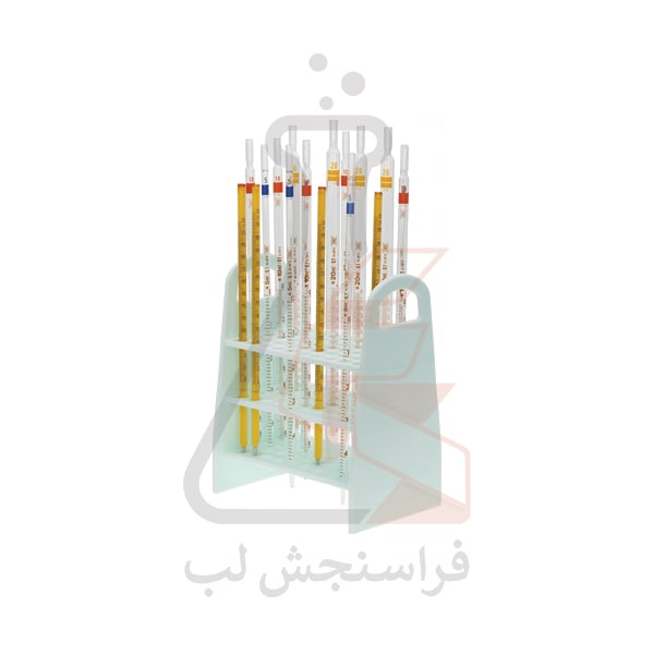 استند پیپت و ترمومتر 25 خانه برند PIP کد 120111