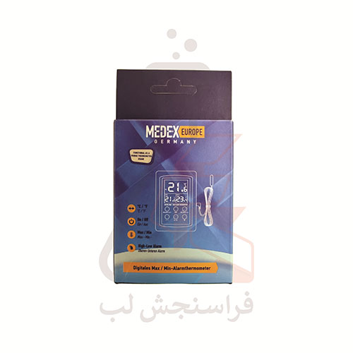 ترمومتر دیجیتال سنسوردار (داخل و خارج) برند MEDEX EUROPE کد E 140 208