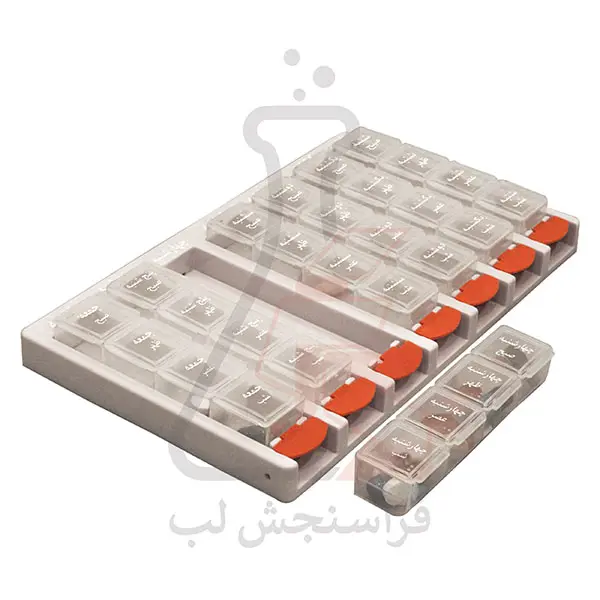 جعبه قرص روزانه - هفتگي برند PIP کد 120257